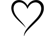 Heart Icons Silhouette, an Object Graphic by Creativeshirt (Thumbnail 13 of 17)