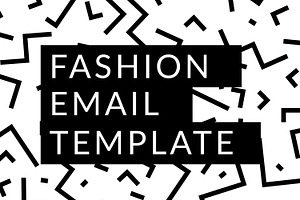 Fashion Email Template PSD HTML