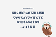 Snowbelly – Cute Winter Display Font, a Sans Serif Font by Cosy Fox (Thumbnail 2 of 6)