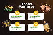 3D Ramadan and Eid Mubarak, an Object 3D Model by Creative Perspective (Thumbnail 2 of 6)