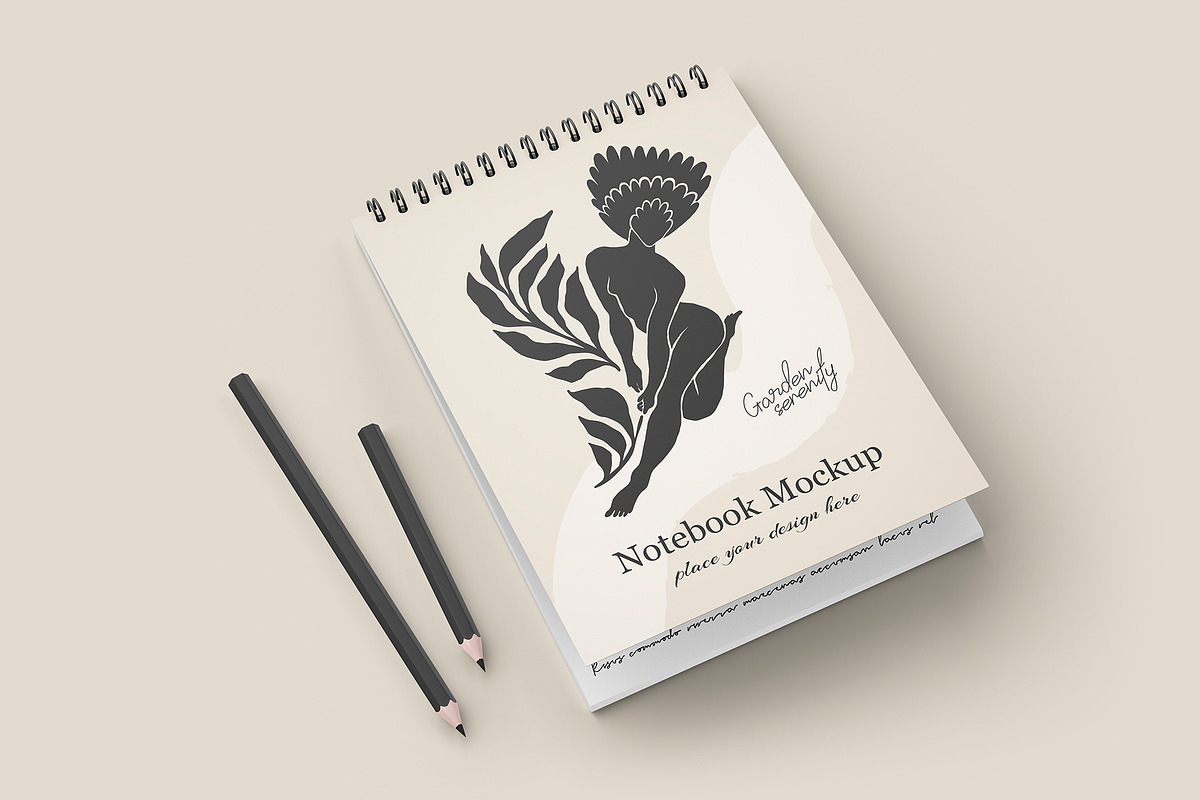 Spiral Notebook Mockup, a Books & Magazine Mockup by ForgeDesign (Photo 9 of 10)