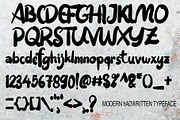 Gambatat, a Script Font by Canden Meutuah (Thumbnail 6 of 7)