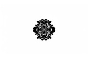 Floral Ornament Silhouette Bundle, an Illustration by BIPLOB EXPERT (Thumbnail 41 of 51)