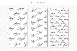 30 Lettering Patterns