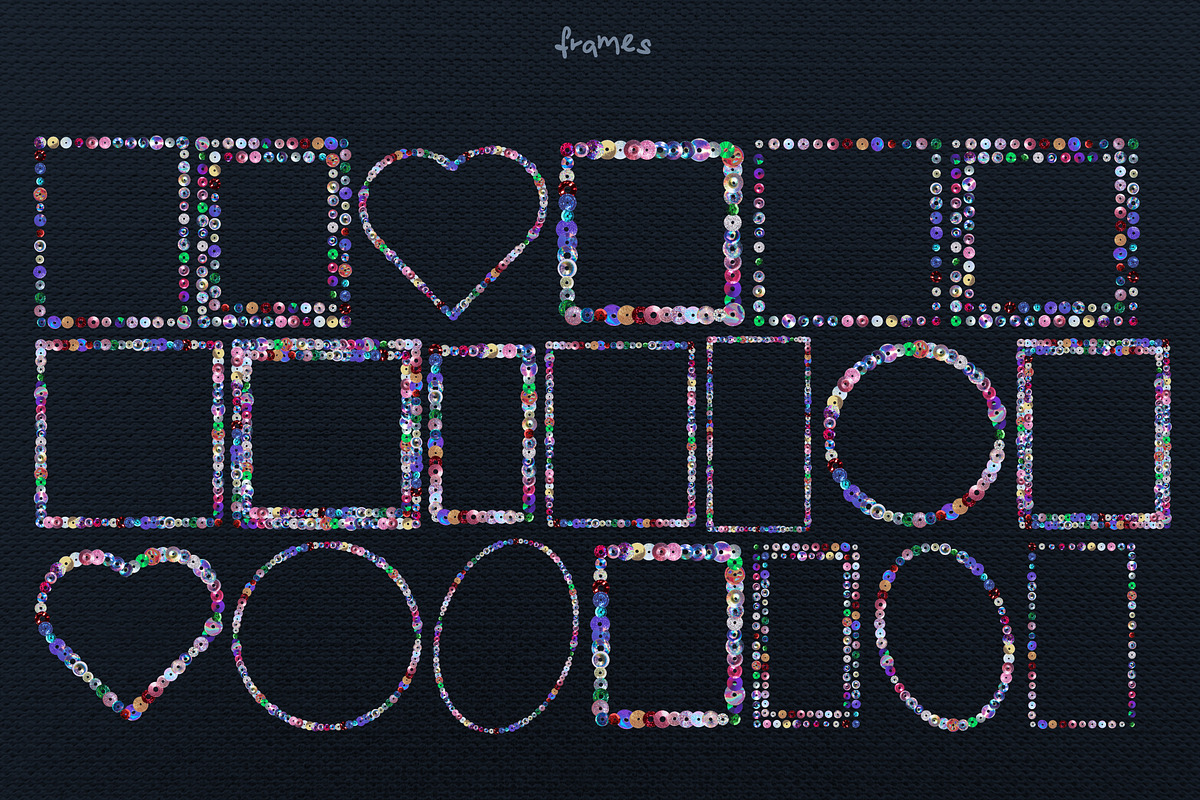 Glam Sequin: Digital Toolkit, an Object Graphic by Anastasiia VNSK (Photo 10 of 15)