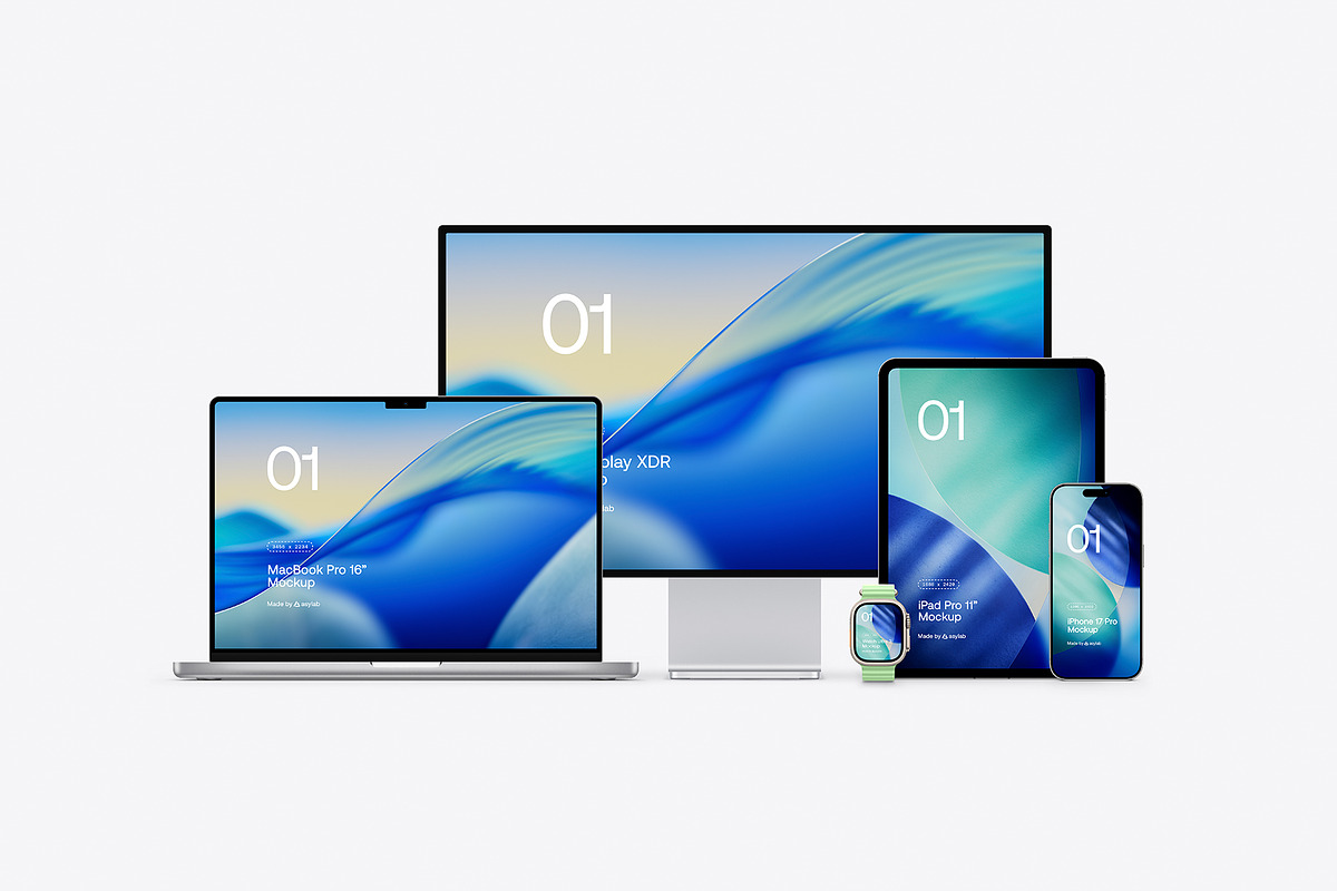 12 Original Devices Mockups - 2026, an iPhone Mockup by Asylab (Photo 8 of 42)