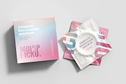 Condom Packaging Mockup, a Packaging Mockup by Artnivora.Std (Thumbnail 3 of 4)