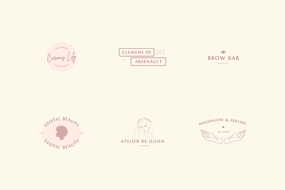 Beauty Logo Kit | Canva, a Branding & Logo Template by Ralony (Photo 10 of 10)