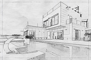 Architecture Blueprint Photo Effect, an Action Add-On by Shovajit (Thumbnail 4 of 10)