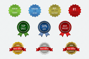10 Modern Badges