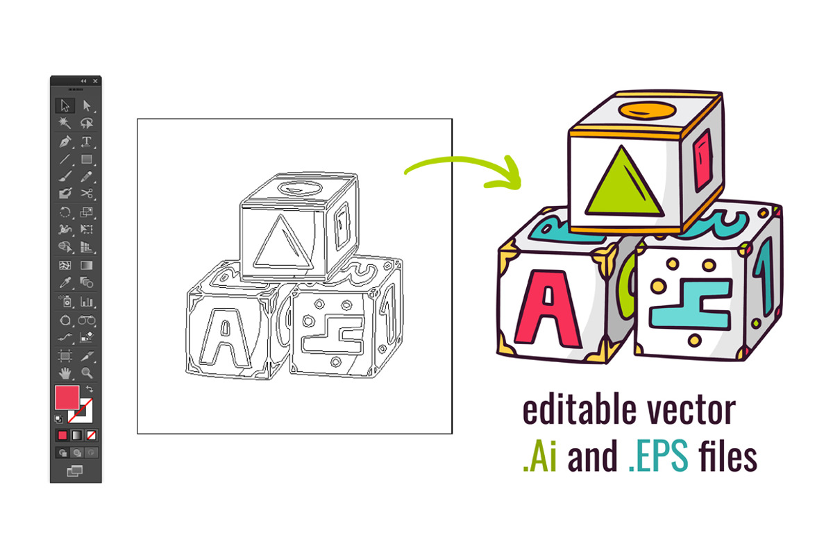 BIG SET of Baby Stuff! =30 in 1=, an Object Graphic by Zhe Vasylieva (Photo 3 of 5)