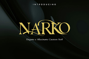 Narko – Elegant Serif Typeface