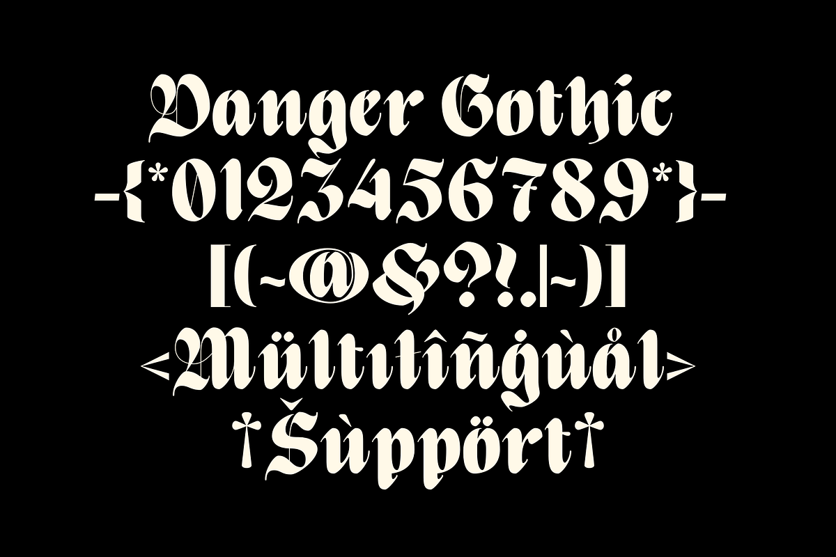 Danger Gothic