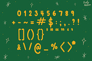Twinkle Notes | Handwriting font, a Handwritten Font by LivelyAutumn11.11 (Thumbnail 3 of 5)