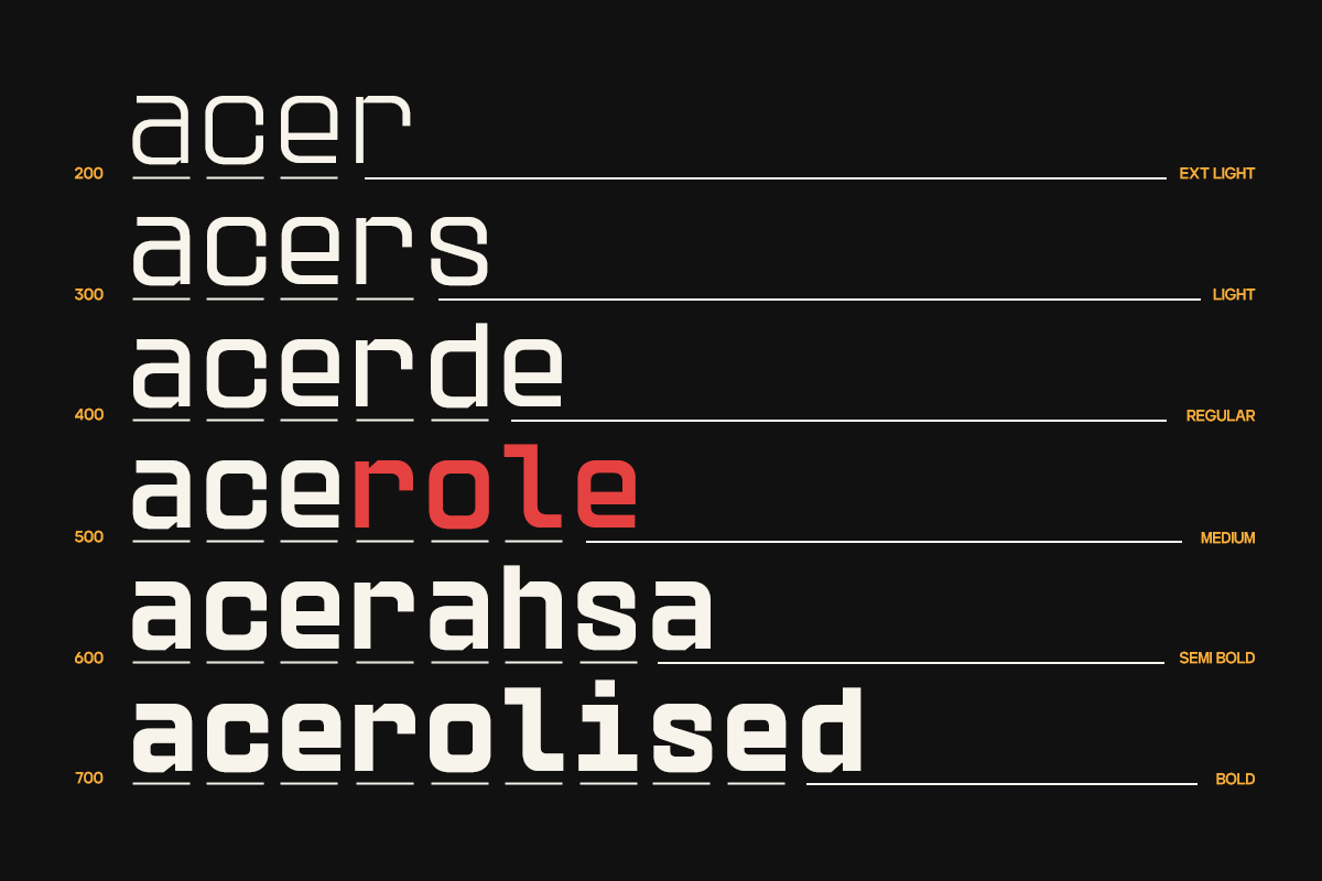 GC Vensca Mono - Modern Monospace, a Sans Serif Font by Glyphonic (Photo 10 of 15)