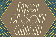 Belkon – Art Deco Font, a Sans Serif Font by Craft Supply Co. (Thumbnail 6 of 8)