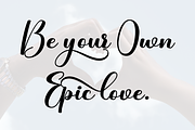 Amisha, a Script Font by Gatype (Thumbnail 8 of 9)
