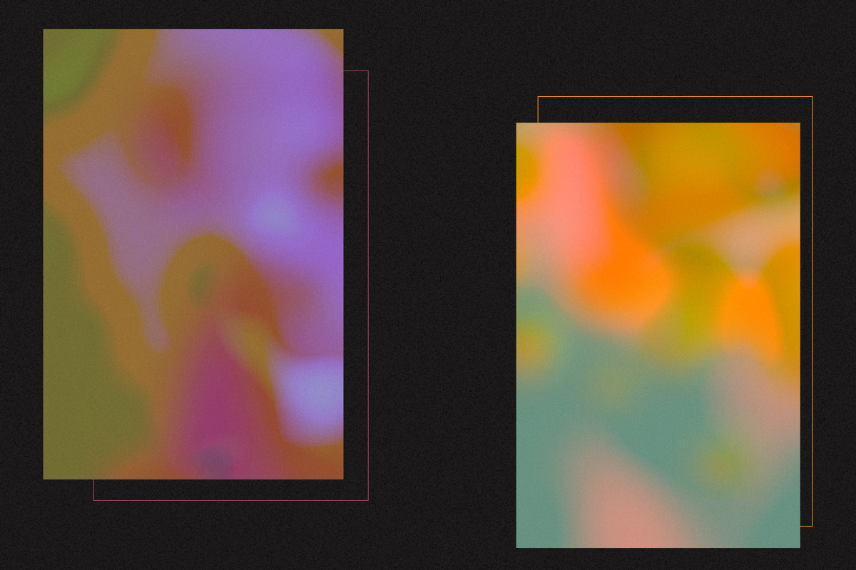 Nostalgia - 8 Grainy gradients, a Texture Graphic by ghost friend's shop (Photo 3 of 7)