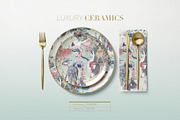 Edo Blooms, Oriental luxury Prints+, a Pattern Graphic by TSTUDIO (Thumbnail 9 of 14)