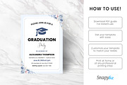 Graduation Invitation Canva Template, an Invitation Template by Snapybiz (Thumbnail 5 of 10)
