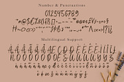 Vivy Aquilla - Handwritten Font, a Script Font by StringLabs (Thumbnail 9 of 10)