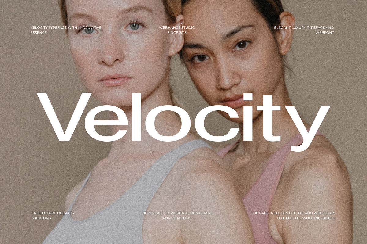 Velocity - Premium Sans-Serif font, a Sans Serif Font by Webhance Studio (Photo 1 of 15)