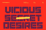 CS Belper Stamp, a Sans Serif Font by Craft Supply Co. (Thumbnail 6 of 8)