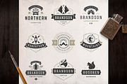 50 Outdoor logos and badges, a Branding & Logo Template by Vasya Kobelev (Thumbnail 6 of 19)