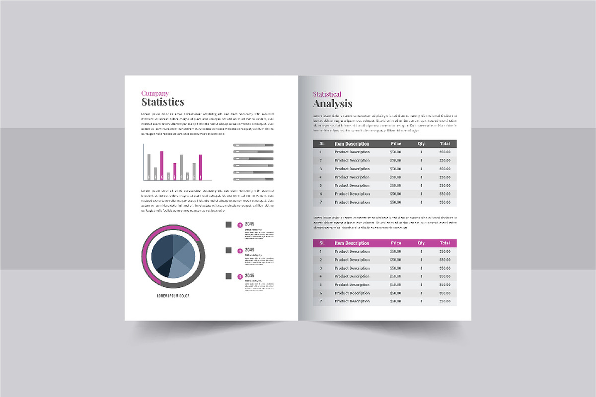 Business white paper brochure design, a Brochure Template by Pavel_design (Photo 6 of 9)