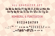 Groovy Christmas is a Christmas font, a Sans Serif Font by Brown Cupple (Thumbnail 5 of 6)