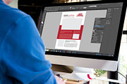 Christmas Newsletter Template, a Stationery Template by Design Zone (Thumbnail 6 of 7)