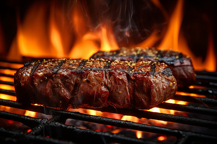 Delicious grilled pork beef steaks s, a Background Photo by Pixeness