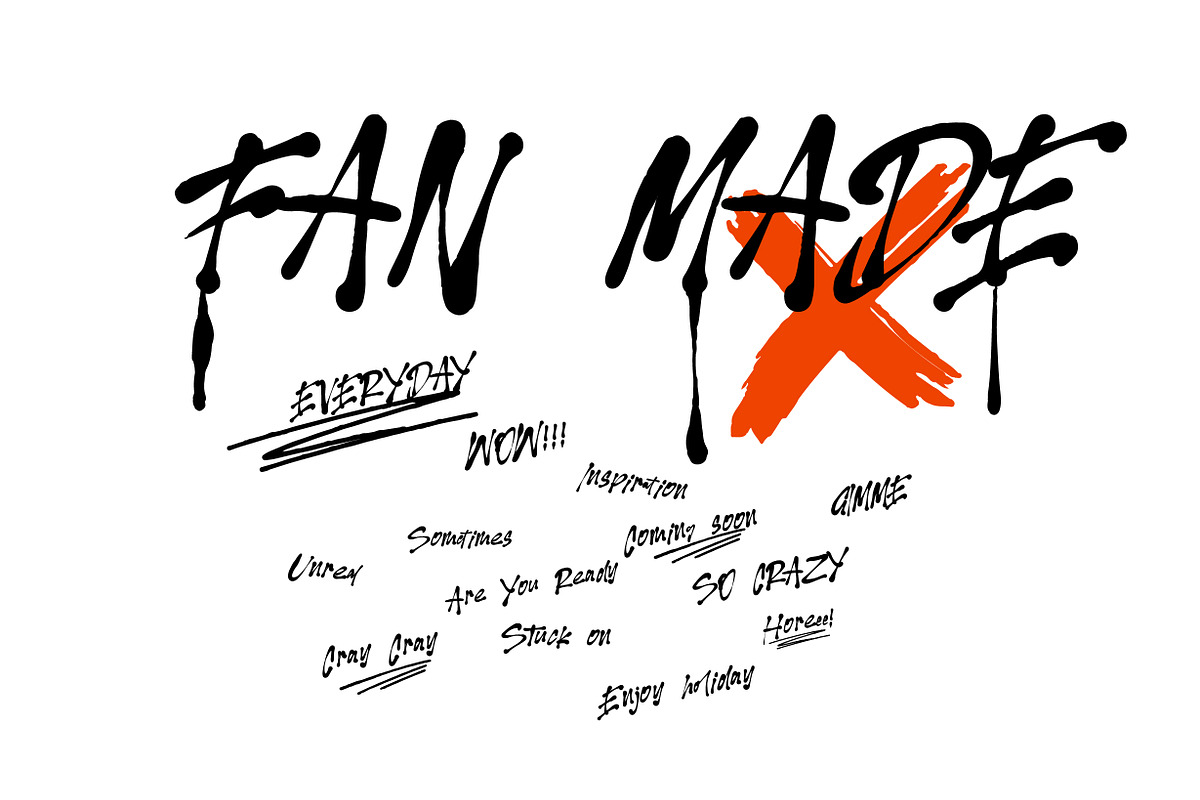 Vecthorized - Graffiti Type, a Symbol Font by NuType (Photo 4 of 10)
