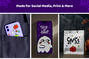 Pixelween - pixel art Halloween, an Object Graphic by Elena Choo (Thumbnail 7 of 8)