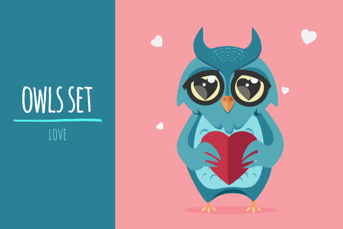 owl set, an Illustration by adi katz (Photo 4 of 4)