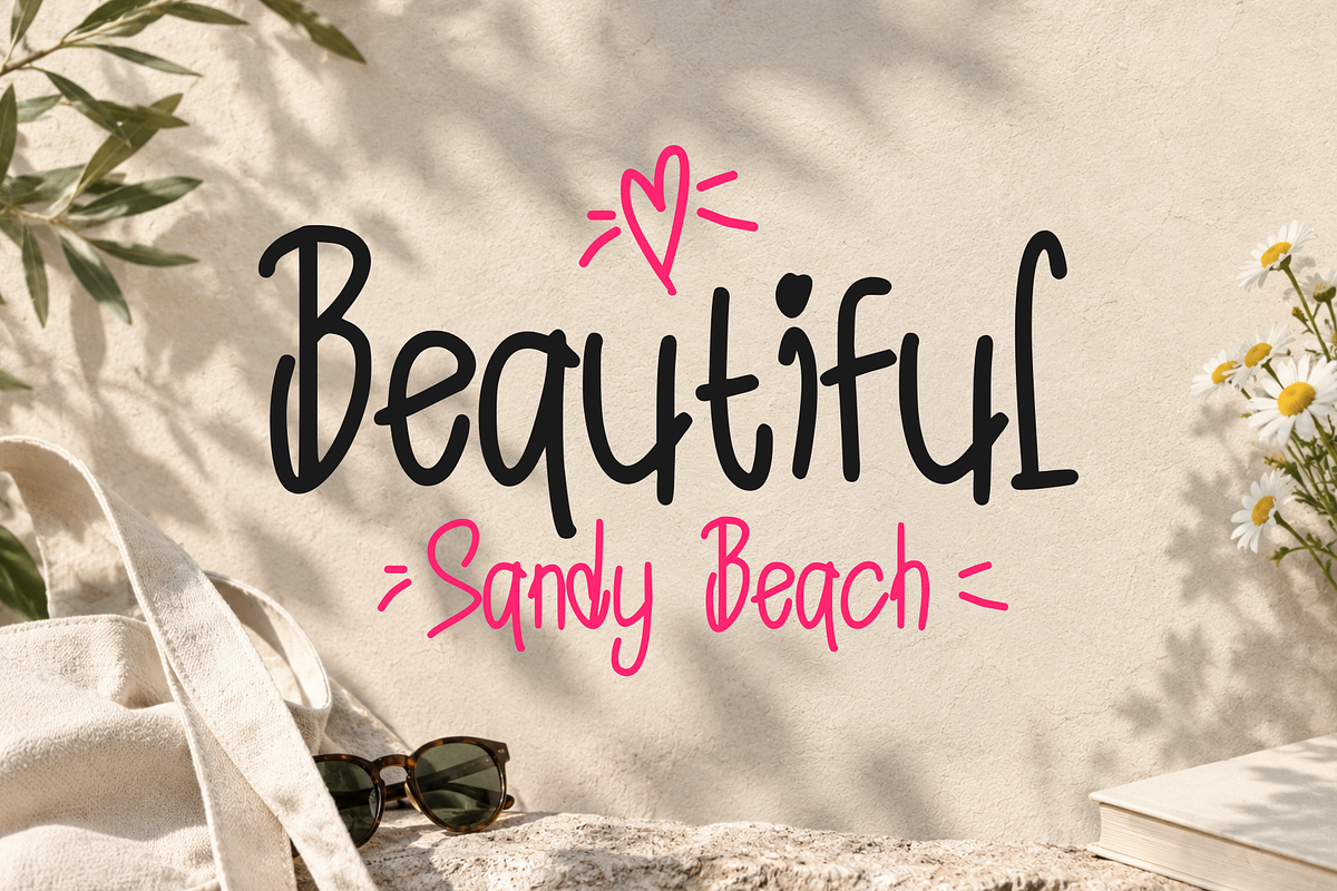 Zoppie – Quirky Handwritten Font, a Handwritten Font by idealistudio (Photo 2 of 6)