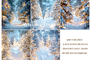 Christmas Bokeh Digital Background, a Background Photo by Winwin Design Art (Thumbnail 5 of 8)