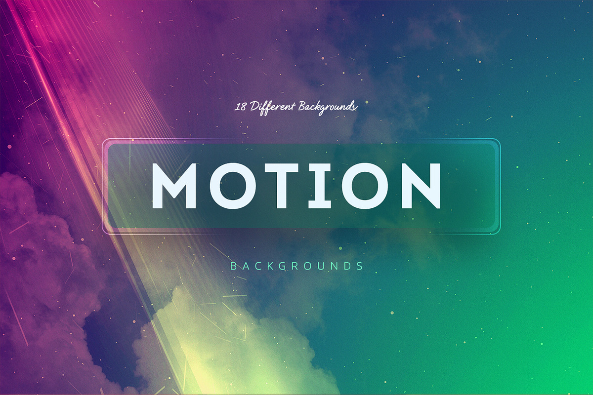 18 Motion Backgrounds V2, a Background Graphic by BIBIART
