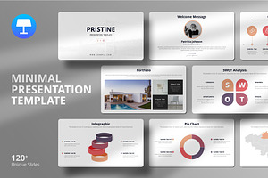 Clean Minimal Keynote Template, a Presentation Template by Design Vault