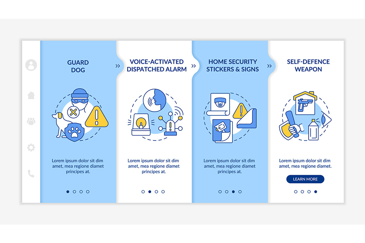 Robbery prevention measures template, a Templates & Theme by IMG Visuals