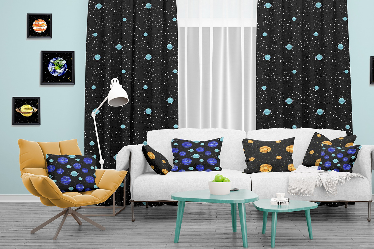 Watercolor, you are just space!, a Texture Illustration by Satika (Photo 5 of 9)