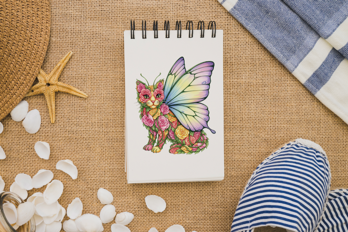 Spring Floral Animals PNG Clipart., an Animal Illustration by KennedyStudio (Photo 4 of 5)