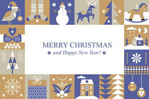 Scandinavian Christmas Elements