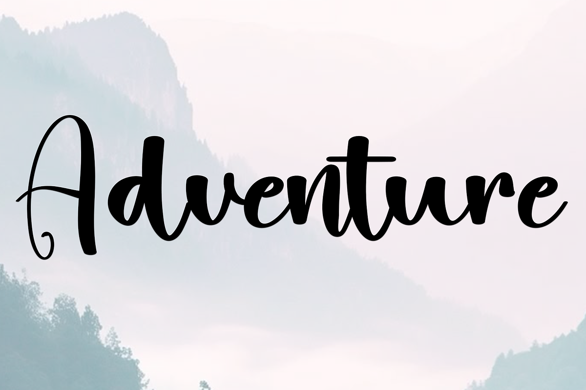 Sunrise, a Handwritten Font by InermediaSTUDIO (Photo 2 of 6)