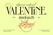 Valentine Editorial Serif, a Serif Font by AmorfaType (Thumbnail 1 of 8)