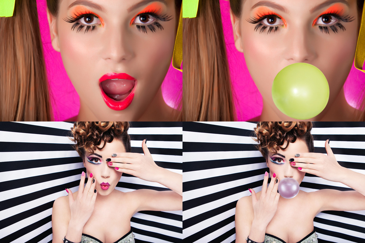 Bubblegum Overlays, an Object Graphic by VligCreativeStudio (Photo 2 of 4)