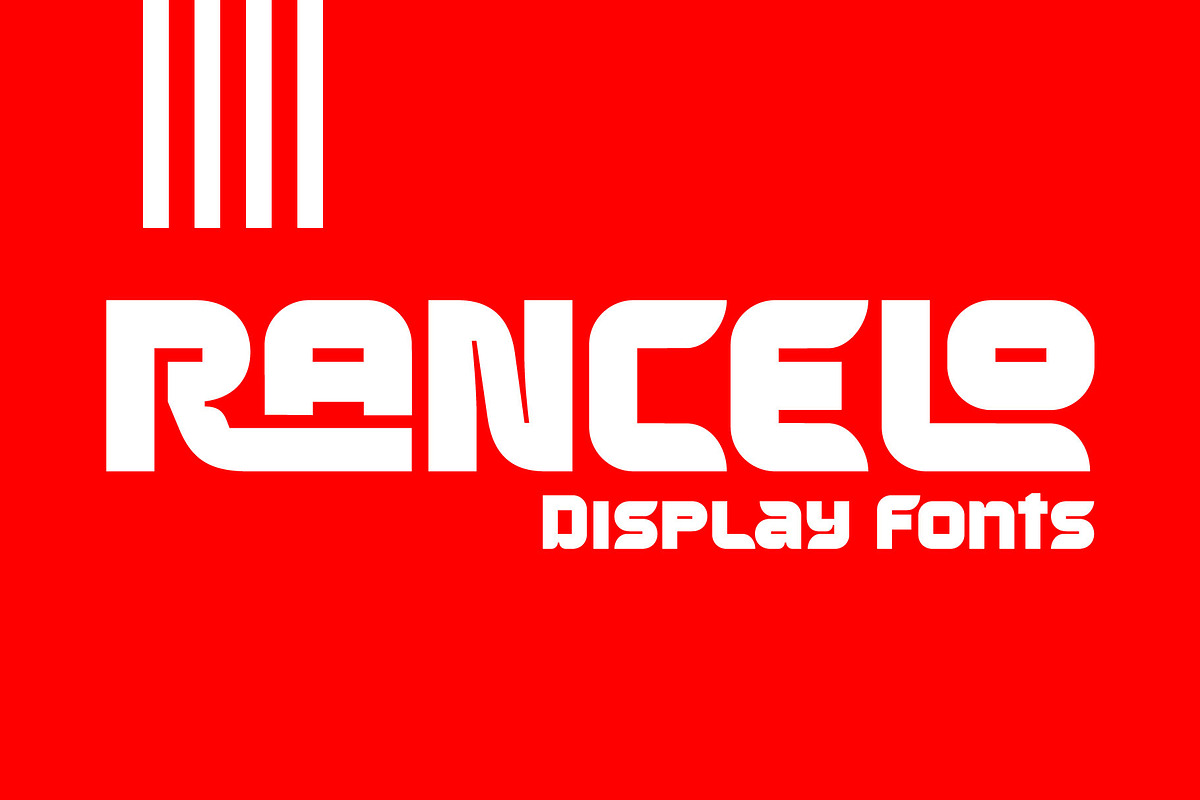 RANCELO - BOLD DISPLAY FONT, a Sans Serif Font by AuthenType (Photo 1 of 11)
