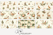 70 vintage hunting seamless pattern, a Pattern Graphic by Poppy Lane Studio (Thumbnail 5 of 10)