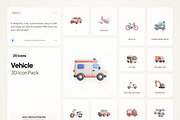 3D Vehicle, an Emoji Icon by River Visual (Thumbnail 1 of 5)
