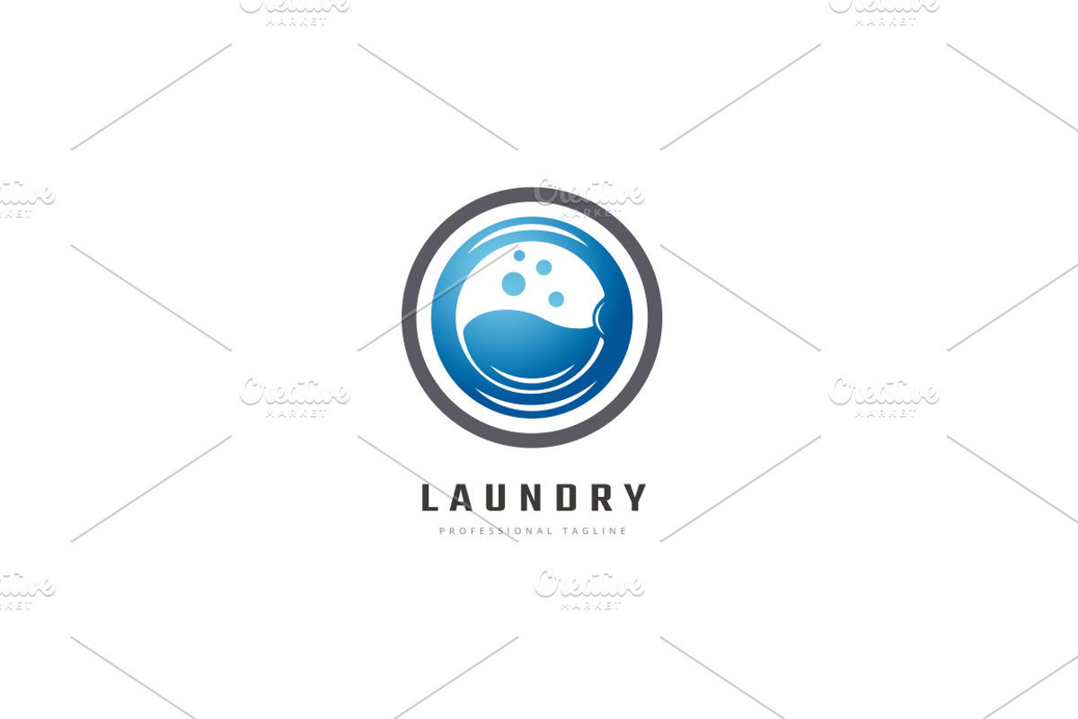 Laundry Logo, a Branding & Logo Template by Design_Planet (Photo 3 of 4)